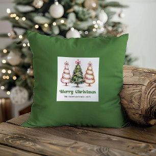Coussin Motif élégant de léopard pour nom personnalisé de