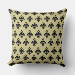 Coussin Motif élégant en damas