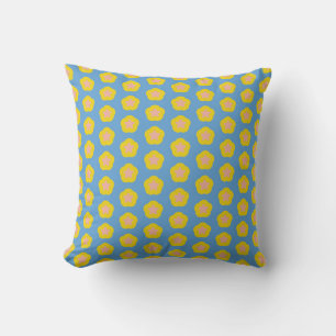 Coussin Motif étoile coloré vintage arrière-plan abstrait,