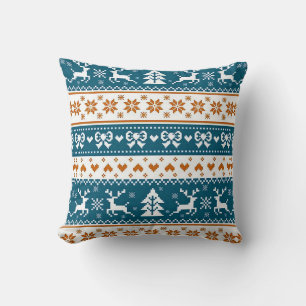 Coussin Motif festif de Noël