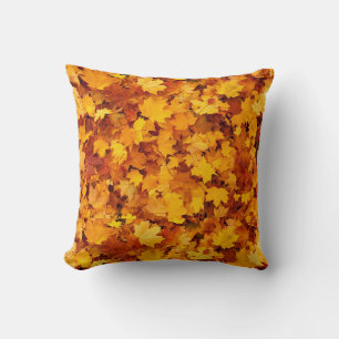 Coussin Motif Feuille d'Érable-25877