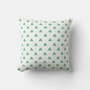 Coussin Motif Feuilles de Trèfle St. Patrick's Day-53224