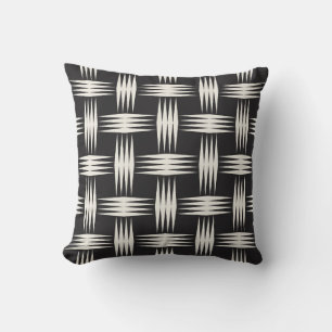 Coussin Motif Flèche diamant Art déco
