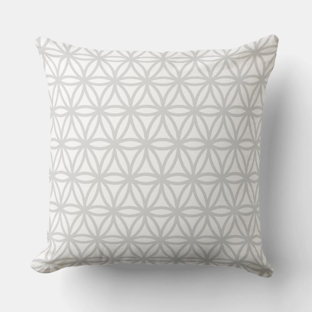 Coussin Motif Fleur de Vie (Recto)