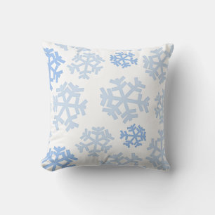 Coussin Motif Flocons de Neige