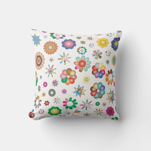 Coussin Motif floral (Recto)