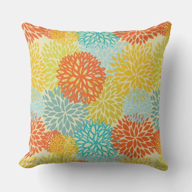 Coussin Motif floral 3 (Recto)