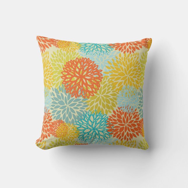 Coussin Motif floral 3 (Recto)