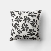 Coussin Motif floral abstrait (Verso)