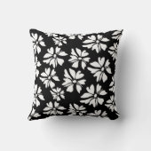 Coussin Motif floral abstrait (Verso)