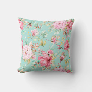 Coussin Motif Floral Classé Jeu d'oreiller