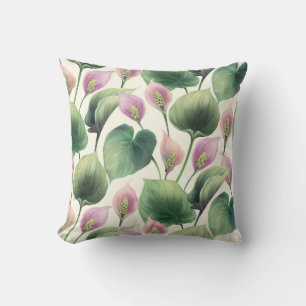 Coussin Motif Floral Classé Jeu d'oreiller