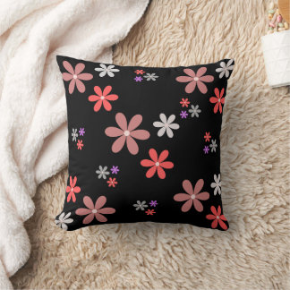 Coussin Motif Floral Gras Couvercle d'oreiller à lancer -