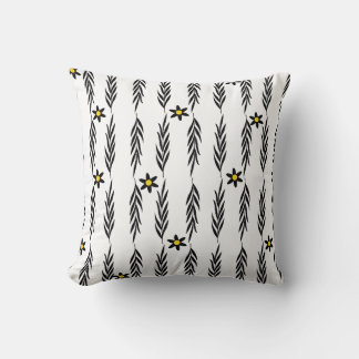 Coussin Motif floral minimal sans couture Botanique modern