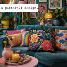 Motif floral multicolore sombre sur fond noir