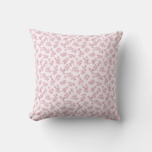 Coussin Motif floral sans couture de fleurs de cerisier ro