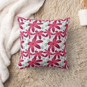 Coussin Motif floral sans couture   Répétition de fleurs à
