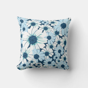 Coussin Motif floral sans soudure / textile de fleur, ab