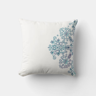 Coussin Motif folklorique boho