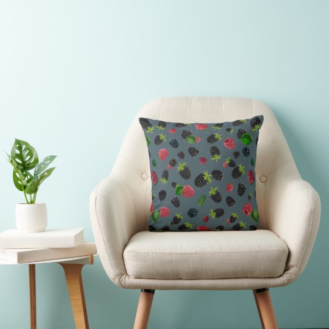 Coussin Motif framboise 2 (Chaise)
