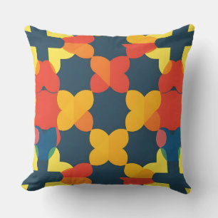 Coussin Motif Géométrique Abstrait