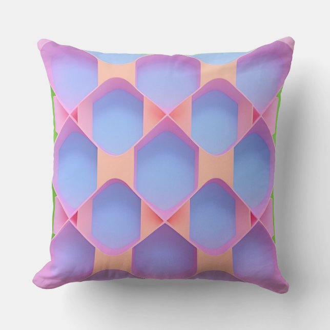 Coussin Motif géométrique abstrait (Recto)