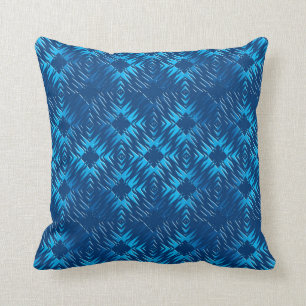 Coussin Motif géométrique abstrait de marine