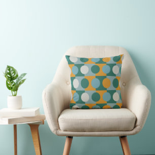 Coussin Motif géométrique coloré