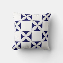 Motif géométrique de fleurs sans couture