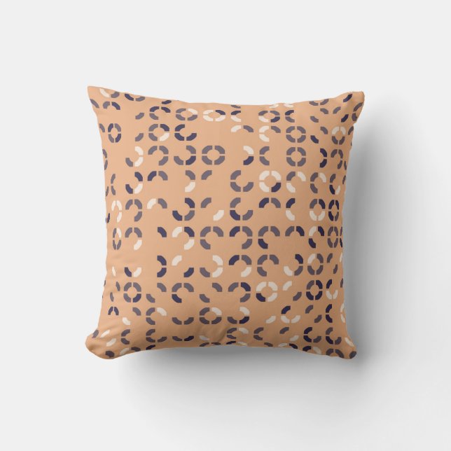 Coussin motif géométrique design abstrait, art, artwork, b (Recto)