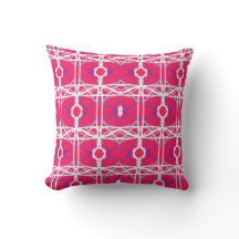Motif Géométrique En Rose, Blanc Et Violet