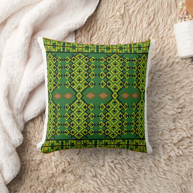 Coussin Motif géométrique ethnique moderne (Couverture)