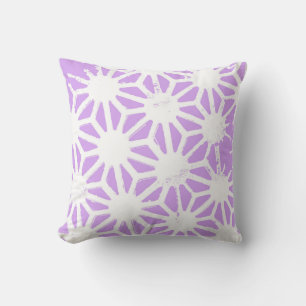 Coussin Motif géométrique Lilac