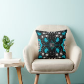 Coussin Motif géométrique moderne à points (Chaise)