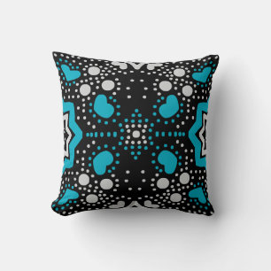 Coussin Motif géométrique moderne à points