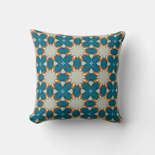 Coussin Motif géométrique pastel – Couleur abstraite douce