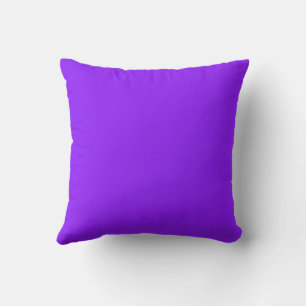Coussin Motif géométrique réversible jaune violet réversib