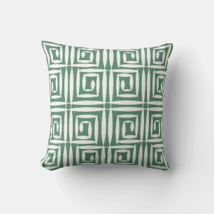 Coussin Motif géométrique sans couture avec polygones