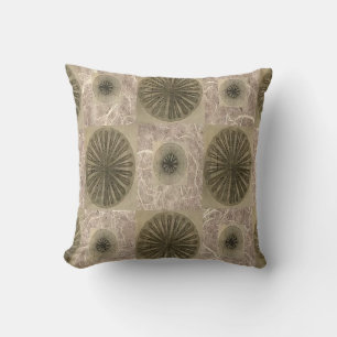 Coussin Motif géométrique sans couture en bois moderne int