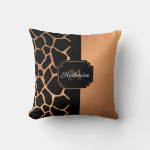 Coussin Motif Giraffe