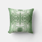 Coussin motif glace vert (Recto)