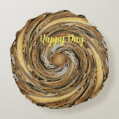 Coussin motif Gold (Dos)