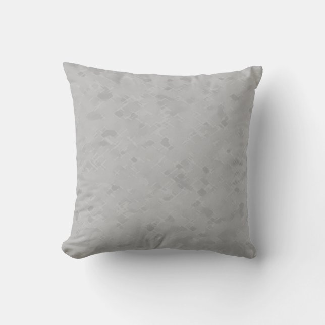 Coussin Motif gris clair subtil (Recto)