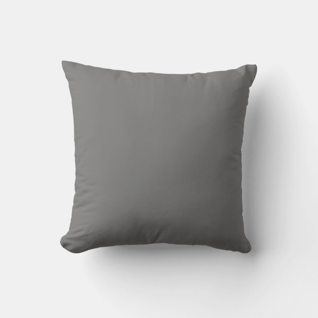 Coussin Motif gris moderne élégant (Recto)
