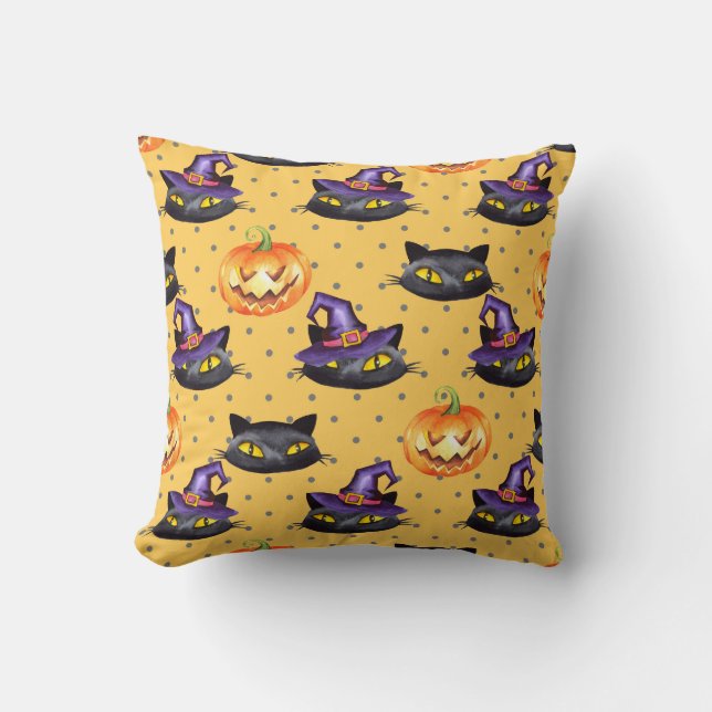 Coussin Motif Halloween 1 (Recto)