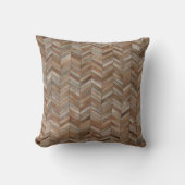 Coussin Motif Herringbone de la vache Imprimer (Recto)