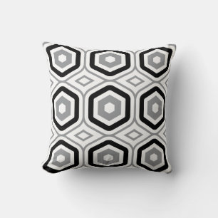 Coussin Motif hexagonal