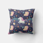 Coussin Motif Imaginaire Unicorn (Verso)