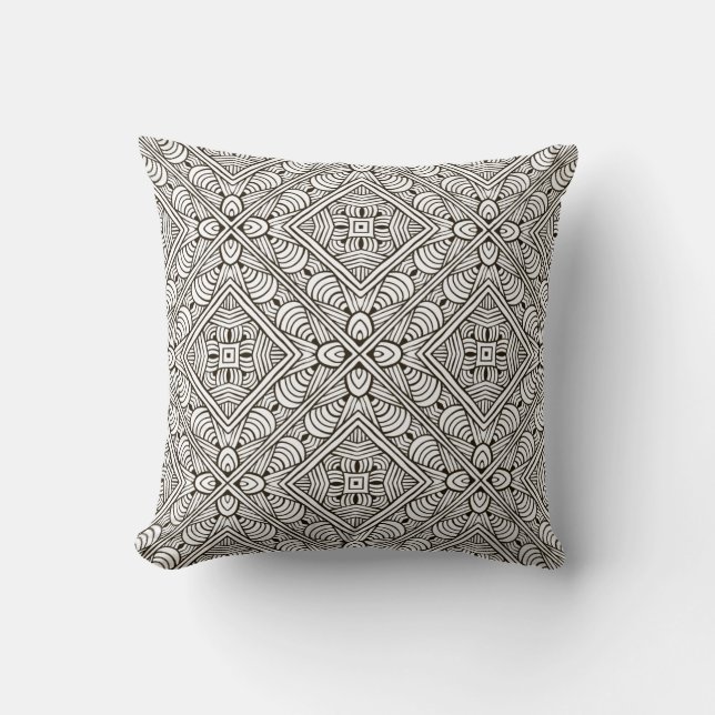 Coussin Motif inspiré (Recto)