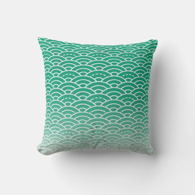 Coussin Motif japonais Wagara (Recto)